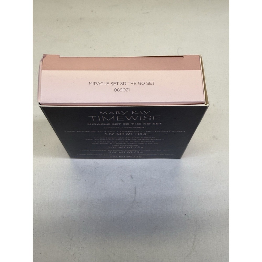 Mary Kay Timewise 3D Miracle Set - On The Go Set-Discontinued *READ* - Picture 3 of 5